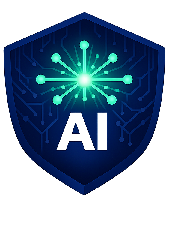 Artificial Intelligence Helper Hub Logo